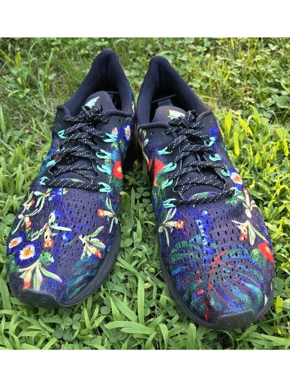 Nike Air Zoom Pegasus 35 GPX Floral AV3252-001 Men Size 10 EUC